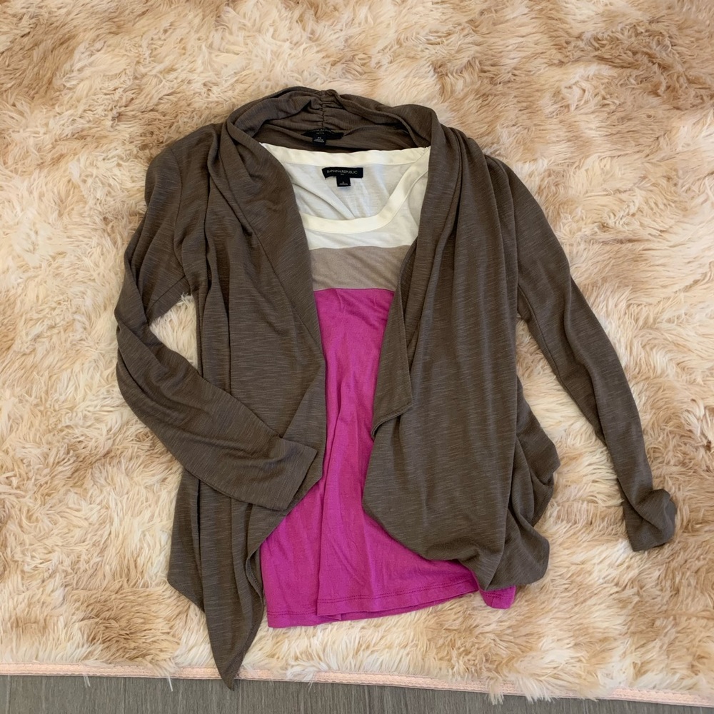 BANANA REPUBLIC TOP SET